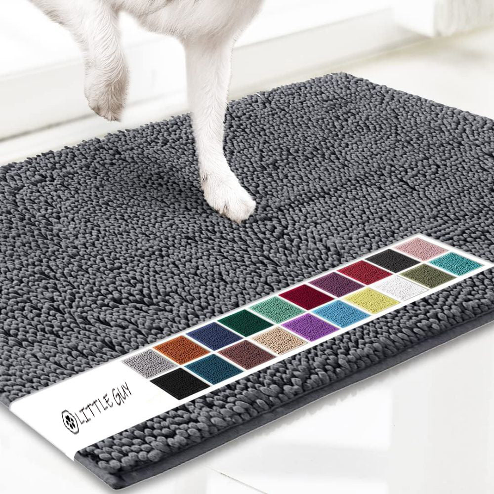 Chenier plush thickened anti-slip dog foot mat, pet mat, warm cat sleeping mat