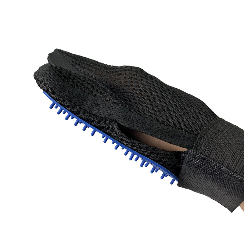 Pet hair removal gloves