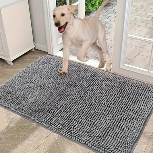 Chenier plush thickened anti-slip dog foot mat, pet mat, warm cat sleeping mat