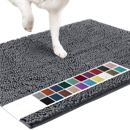 Chenier plush thickened anti-slip dog foot mat, pet mat, warm cat sleeping mat